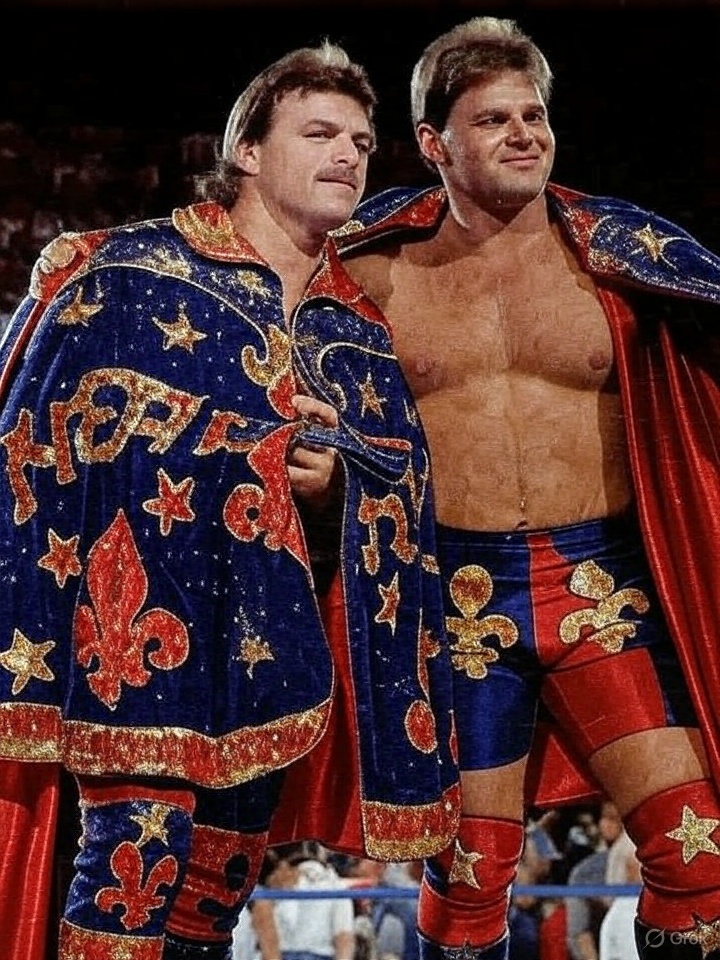 10 time CCWAA tag team champions, Biff McClugin, CBM and Buff Overstraight, CBM