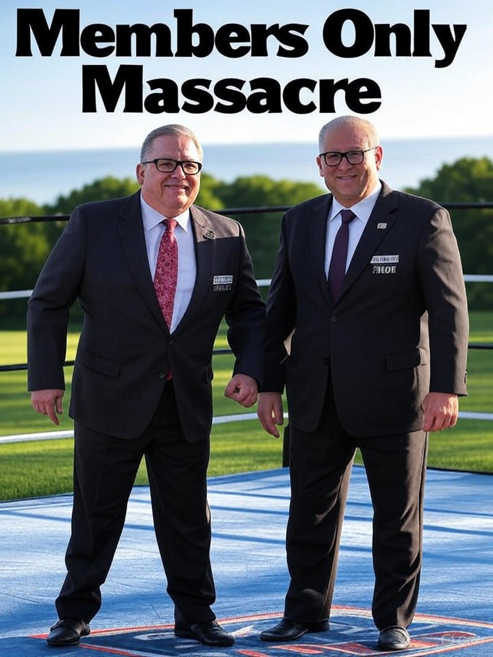 Members Only Massacre Event Poster