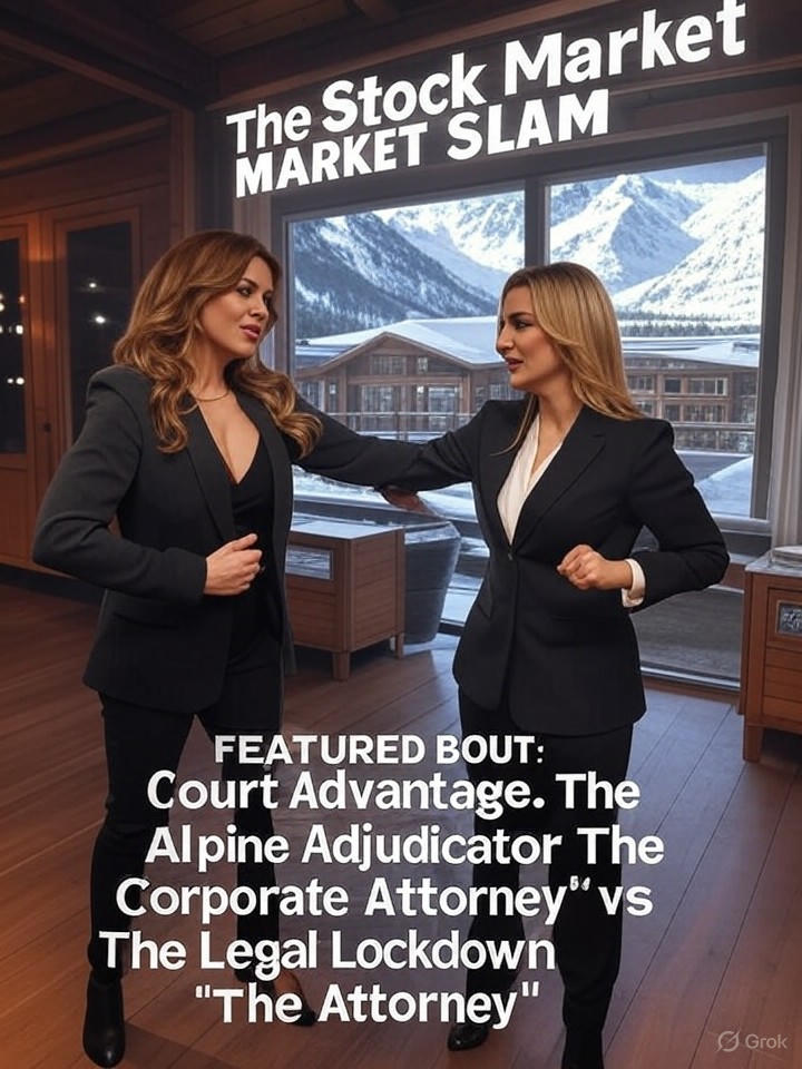 The Stock Market Slam Event Poster