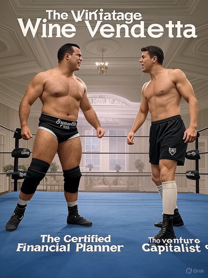 The Vintage Wine Vendetta Event Poster