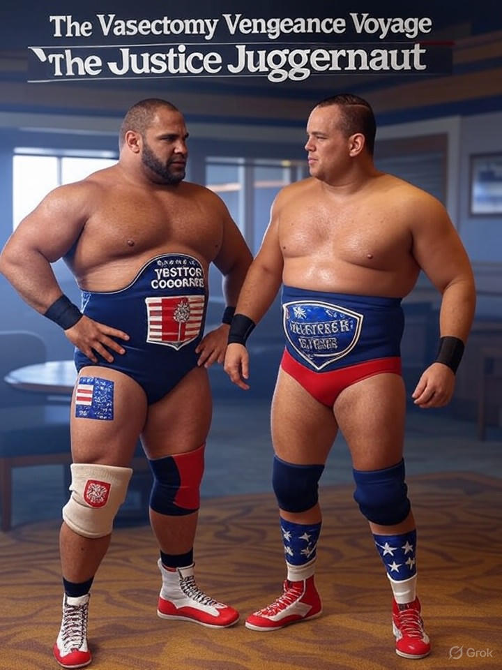 The Vasectomy Vengeance Voyage Event Poster