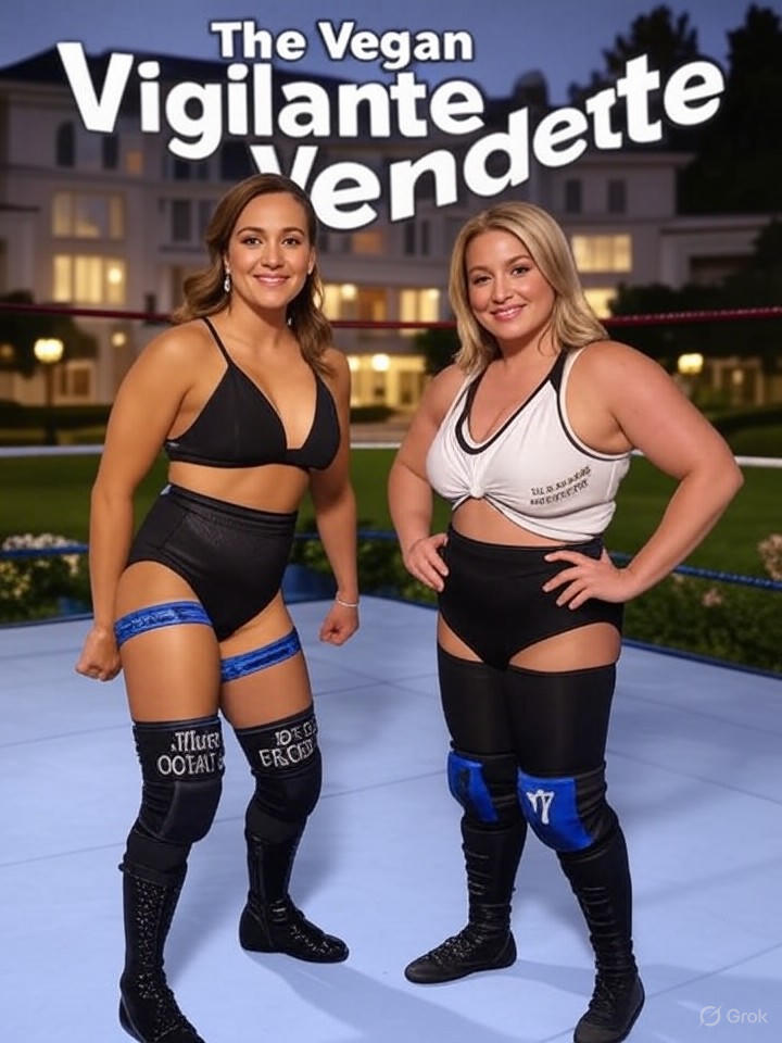 The Vegan Vigilante Vendetta Event Poster