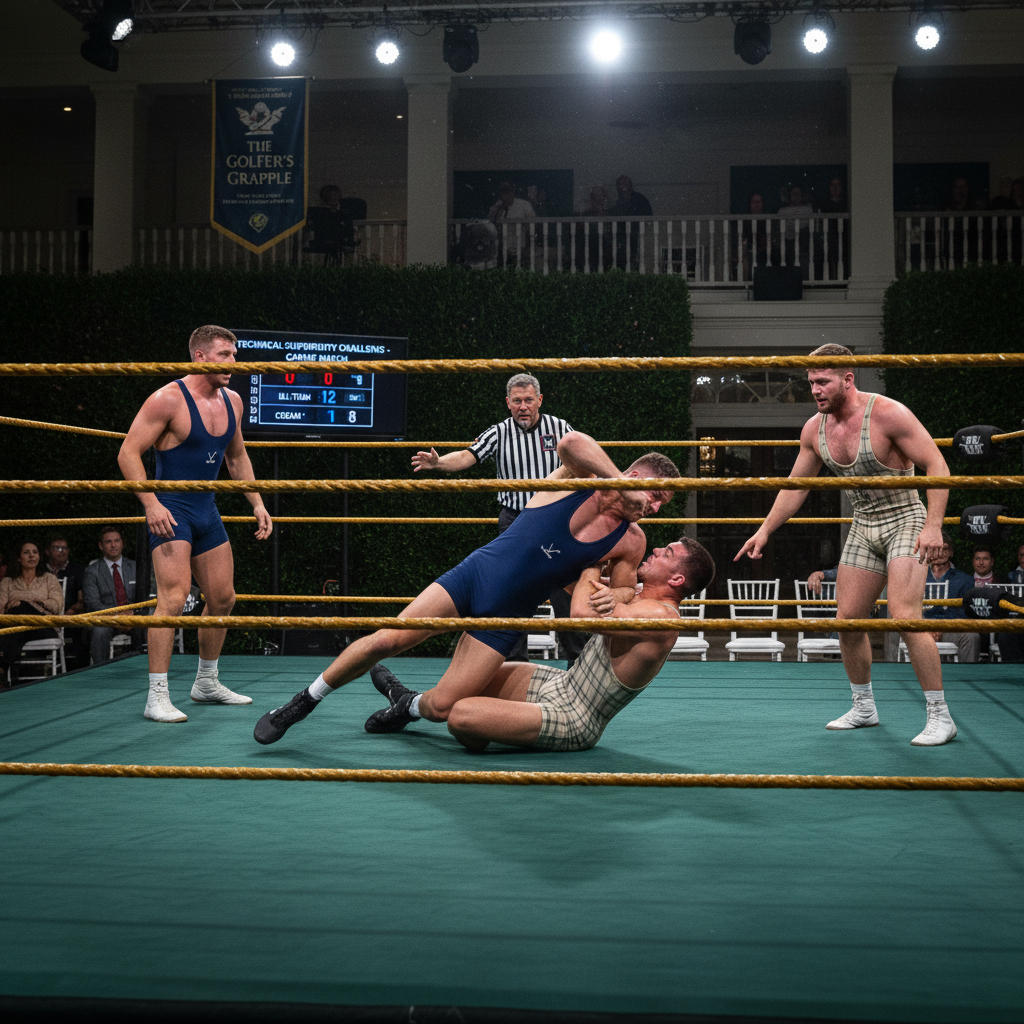 Caddie Match action scene