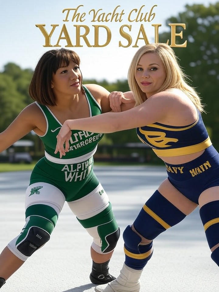 The Yacht Club Yard Sale Event Poster