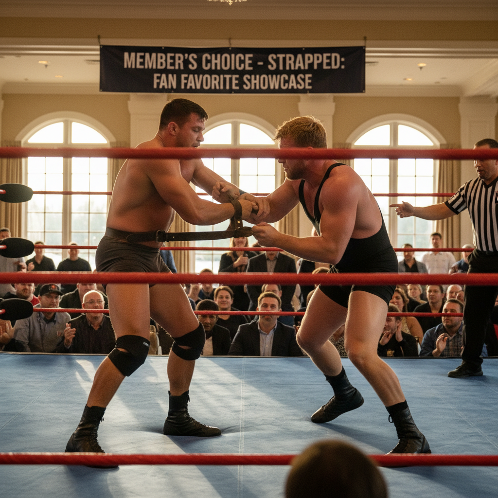 Member's Choice - Strapped action scene