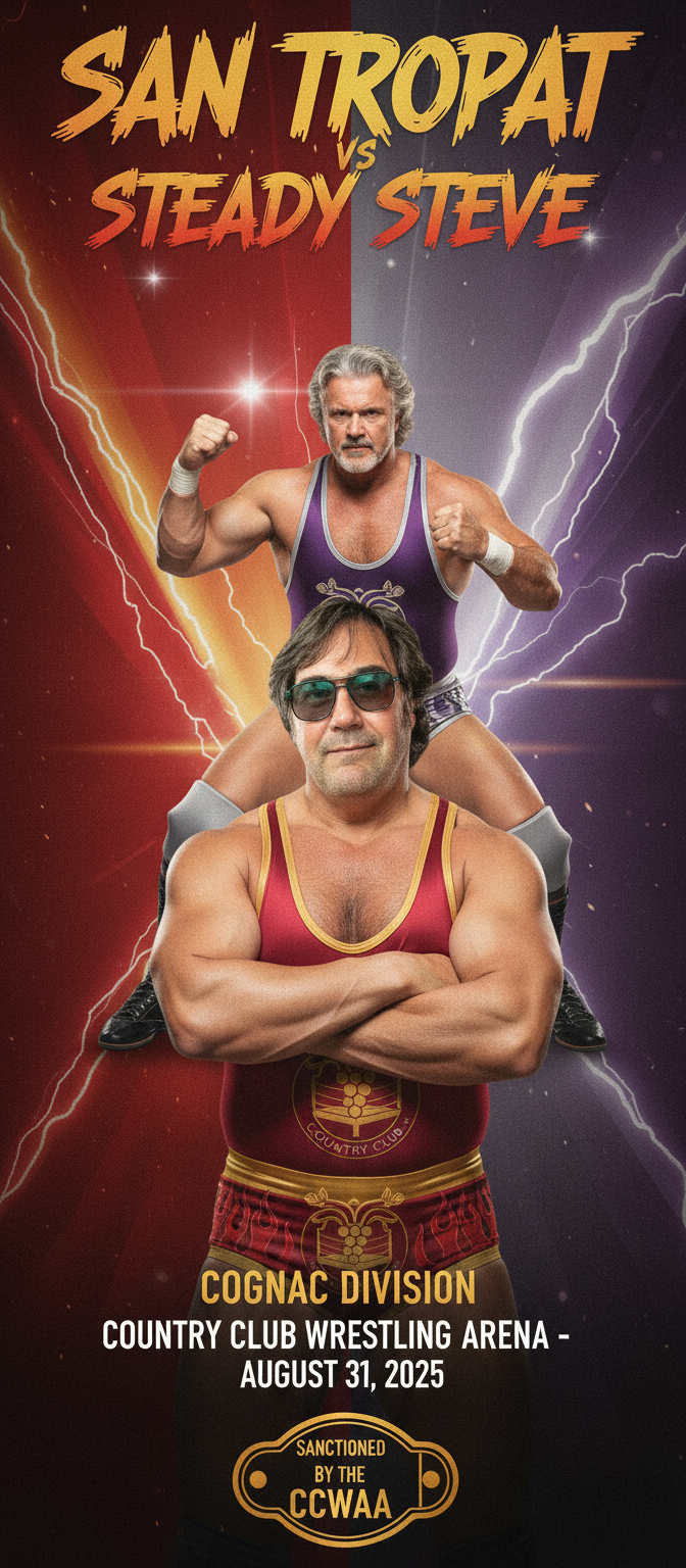 San Tropat vs Steady Steve - August 31, 2025