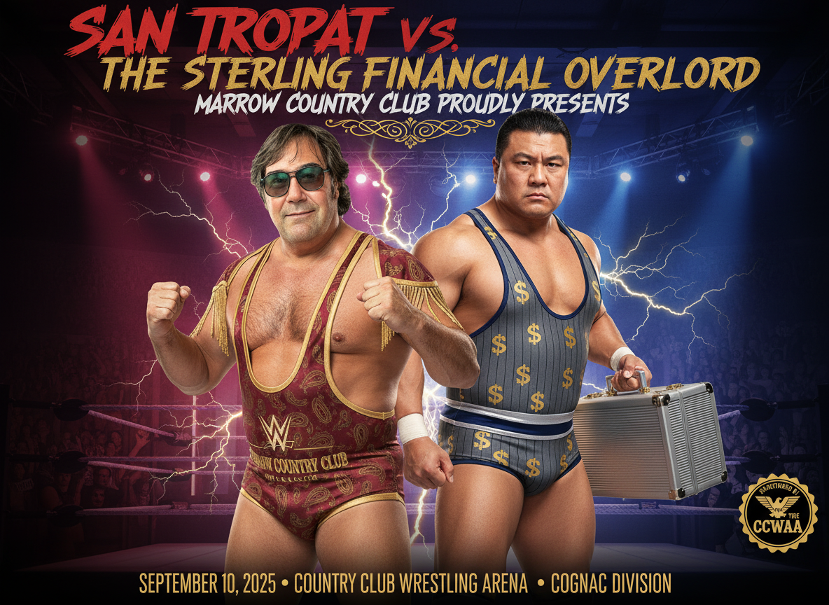 Grudge Match: San Tropat vs The Sterling Financial Overlord - September 10, 2025