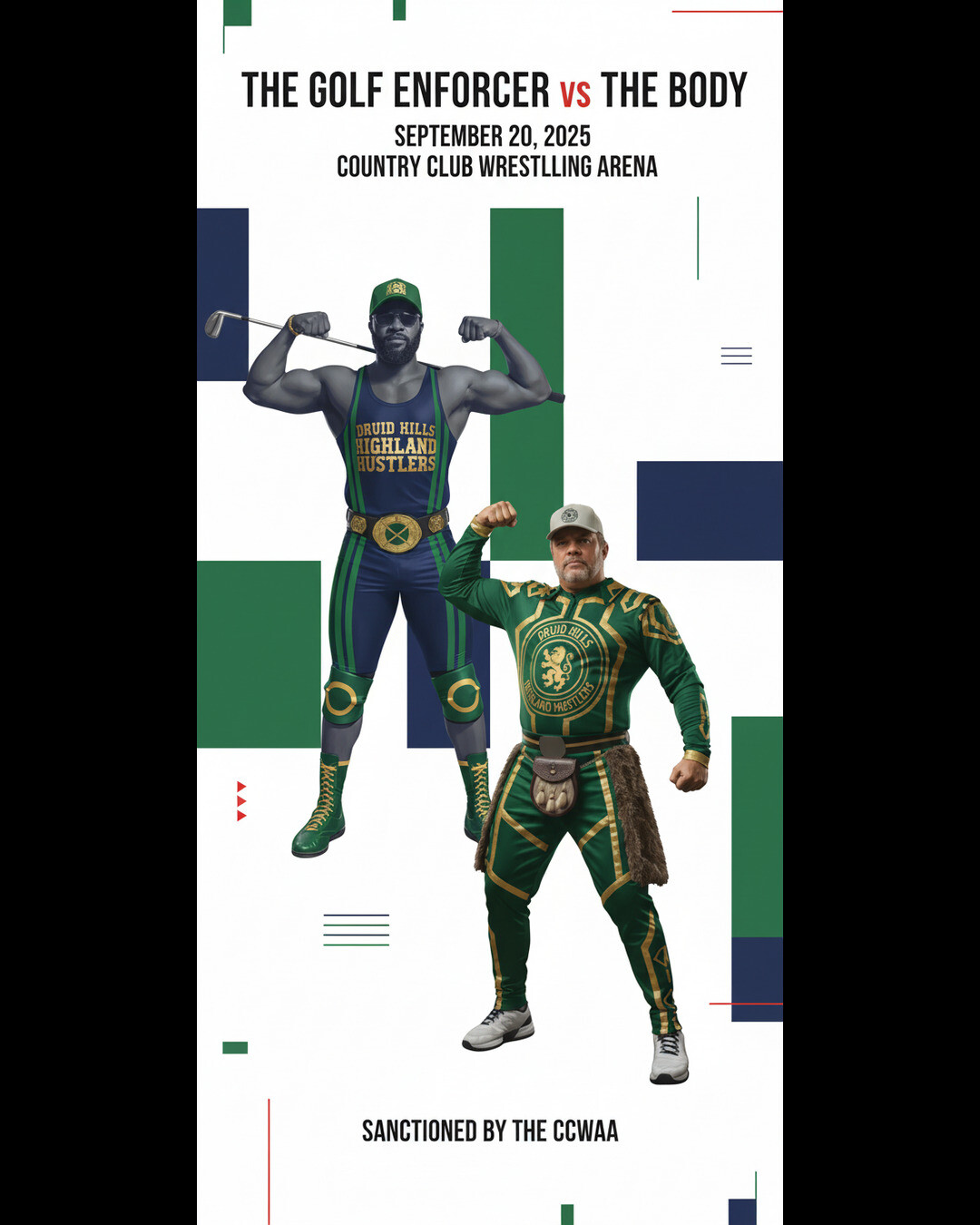 The Golf Enforcer vs The Body - Grudge Match