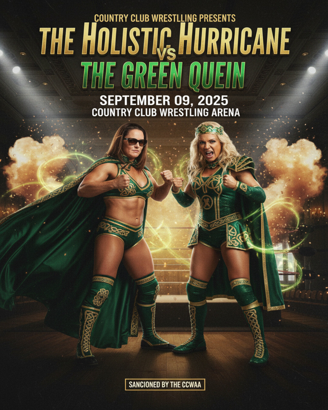 The Holistic Hurricane vs The Green Queen - Grudge Match