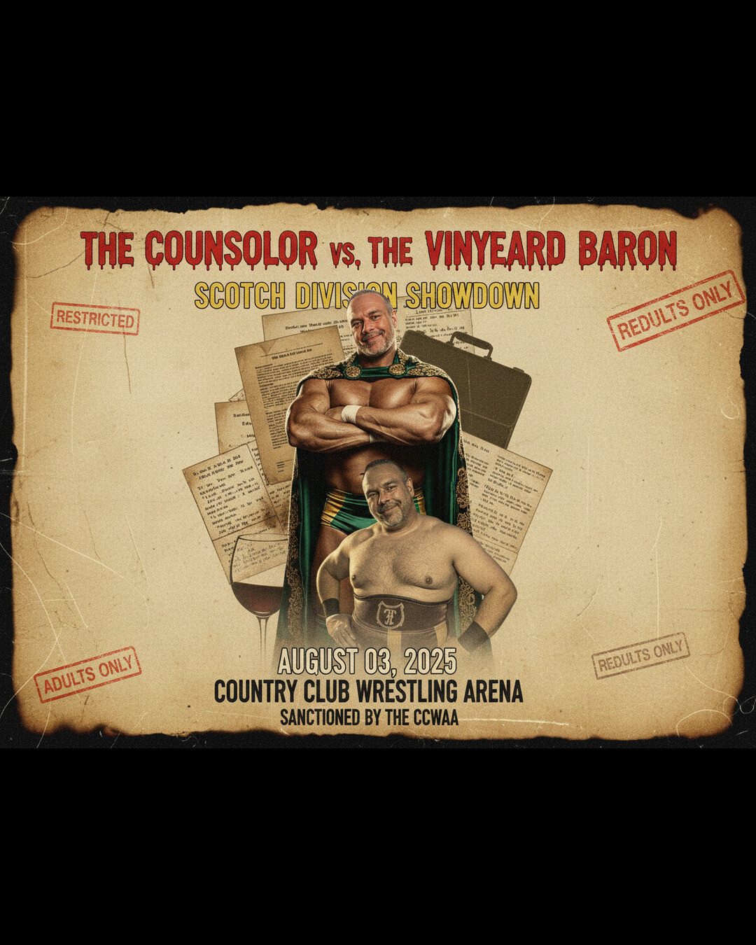 Mr. Randy C Gepp Esq. Historic Grudge Match